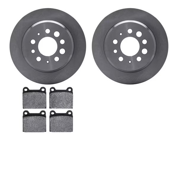 6602-27007, Rotors with 5000 Euro Ceramic Brake Pads, Dynamic Friction Co, Mfr#: 6602-27007